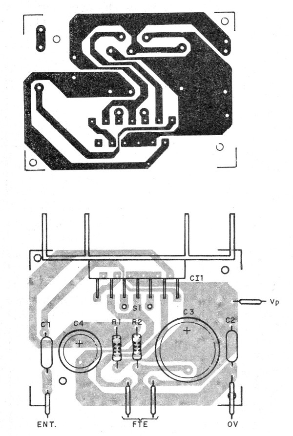 Figura 2 – Placa para a montagem
