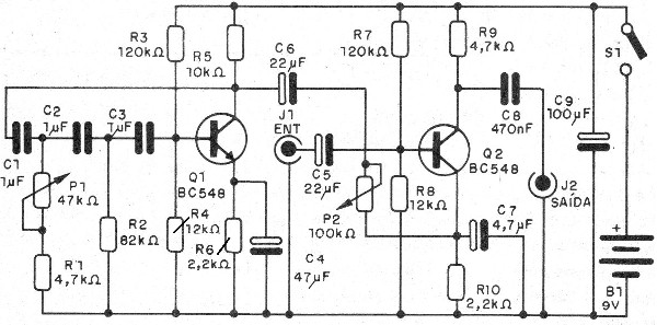    Figura 1 – Diagrama do trêmulo
