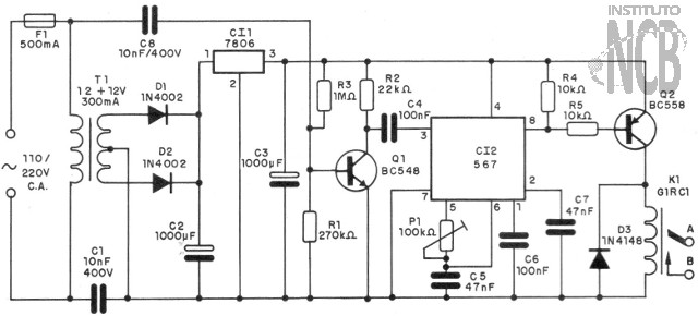   Figura 6 – Diagrama do receptor
