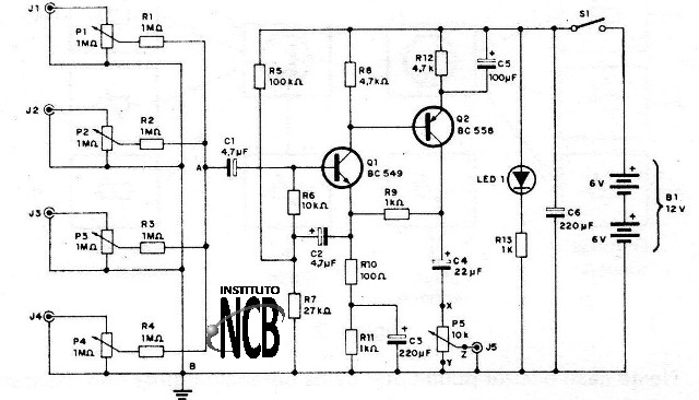    Figura 5 – Circuito completo do mixer
