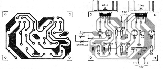    Figura 4 – Placa para a montagem
