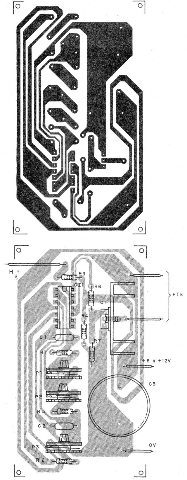    Figura 2 – Placa para a montagem
