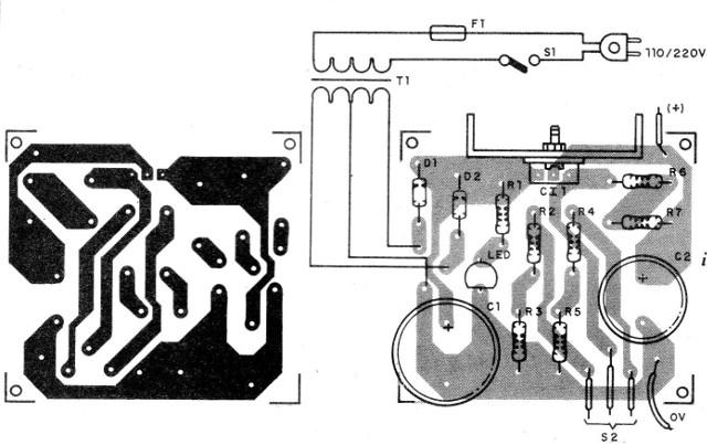 Figura 3 – Placa para a montagem
