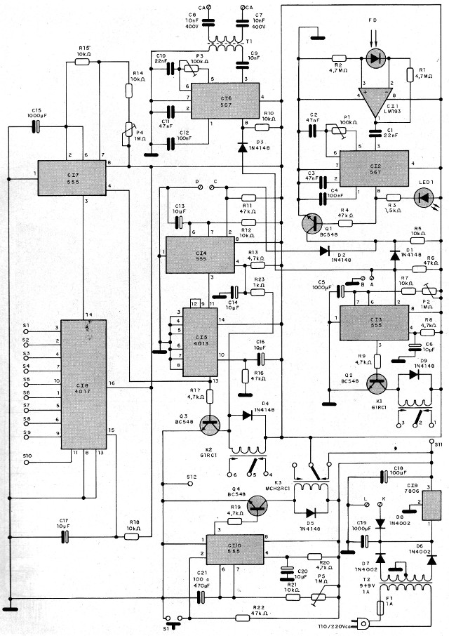 Figura 6 – Diagrama completo do alarme
