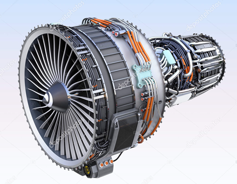 Figura 4 – Um turbofan
