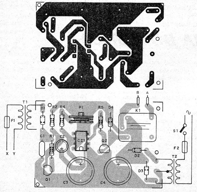    Figura 2 – Placa para a montagem
