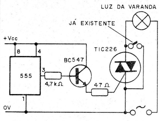 Figura 4 – Usando um Triac
