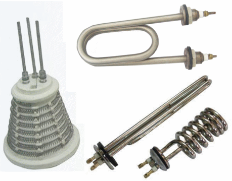 Elementos de aquecimento de nicromo
