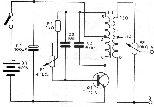 Figura 2 – Diagrama para o projeto 1
