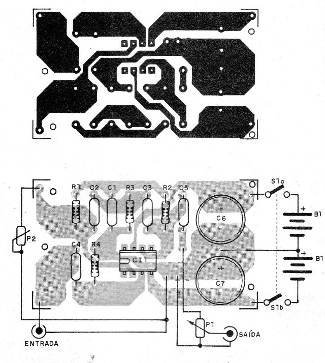 Figura 2 – Placa para a montagem
