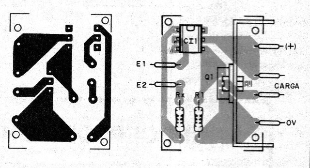 Figura 2 – Placa para a montagem
