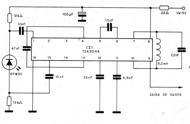 Figura 2- Circuito de faixa larga
