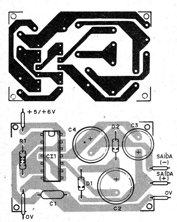 Figura 2 – Placa para a montagem
