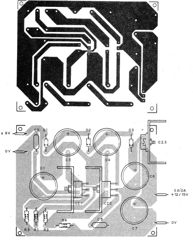 Figura 2 – Placa para a montagem
