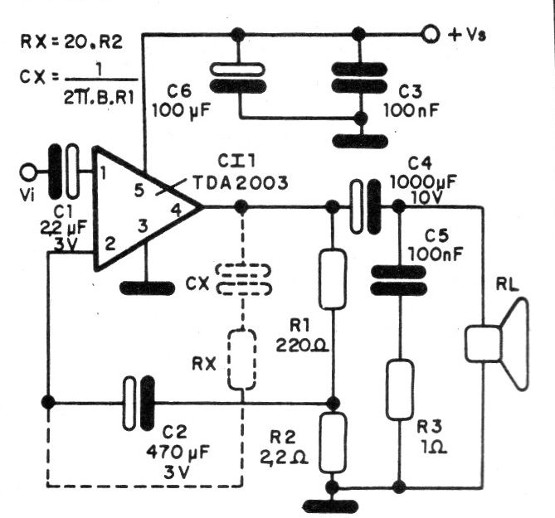 Figura 4 – Circuito de aplicação
