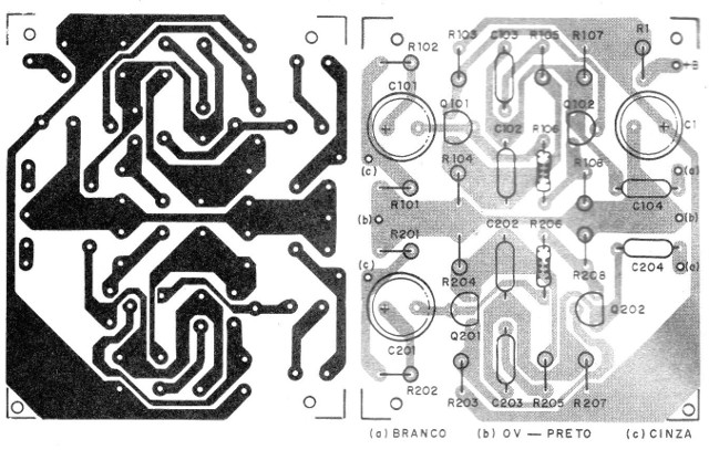    Figura 2 – Placa para a montagem
