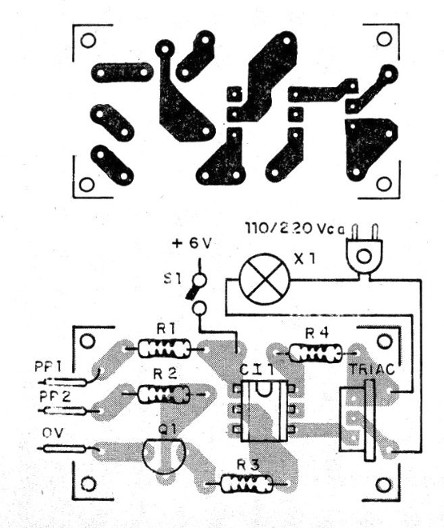 Figura 2 – Placa para a montagem
