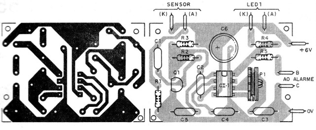    Figura 10 – Placa do módulo receptor
