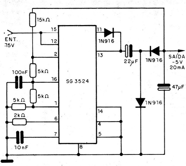 Figura 9 – Regulador chaveado para 5 V
