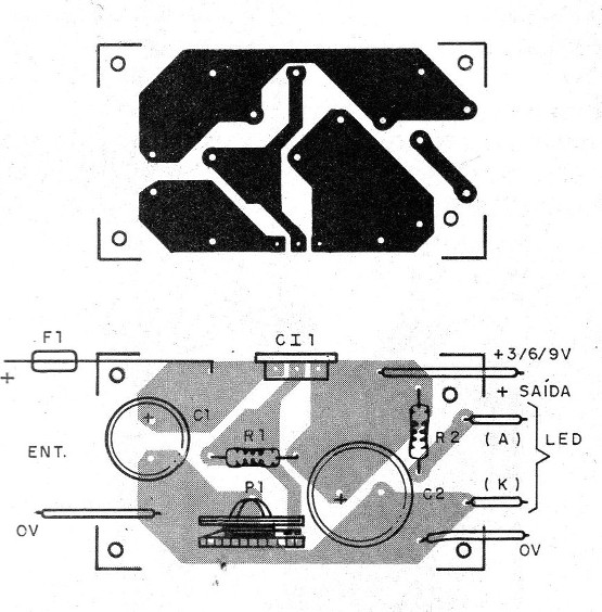 Figura 2 – Placa para a montagem
