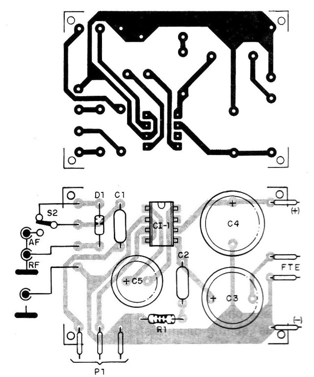    Figura 2 – Placa para a montagem
