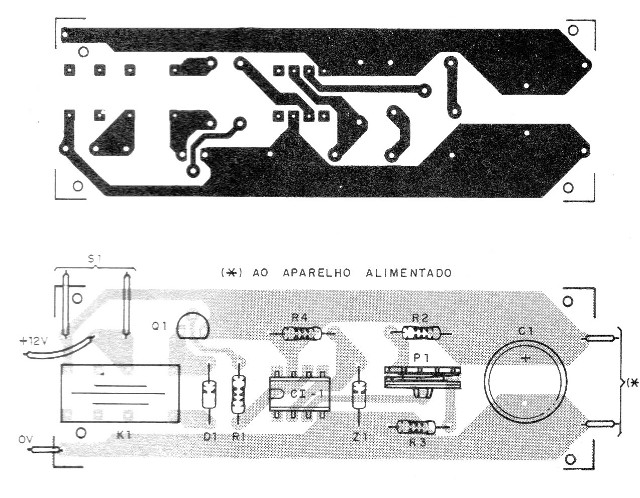    Figura 2 – Placa para a montagem
