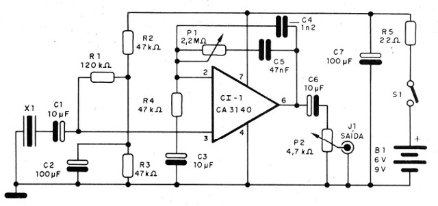 Figura 3 – Diagrama do aparelho
