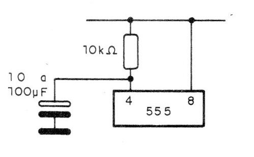 Figura 5 – Circuito de reset na partida
