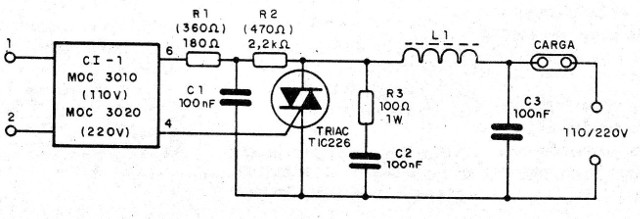    Figura 3 – Diagrama completo do aparelho.
