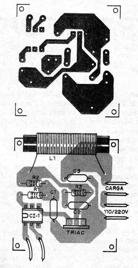    Figura 4 – Placa para a montagem
