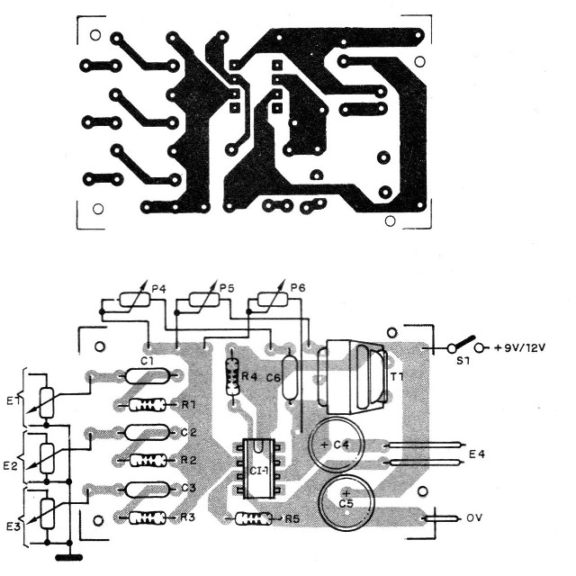    Figura 2 – Placa para a montagem
