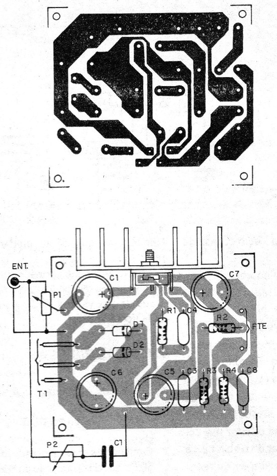    Figura 2 – Placa para a montagem
