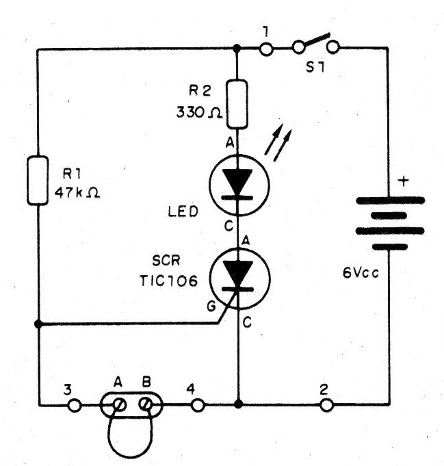    Figura 1 – Diagrama do alarme
