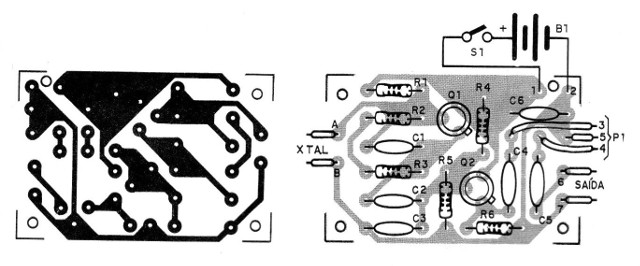 Figura 2 – Placa para a montagem
