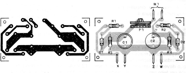    Figura 2 – Placa para a montagem
