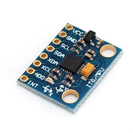 Figura 10 - módulo com o IMU de part-number MPU-6050 (fonte da imagem: https://www.filipeflop.com/produto/acelerometro-e-giroscopio-3-eixos-6-dof-mpu-6050/)
