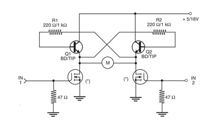 Figura 1: MOSFET combinado bipolar + de potência.
