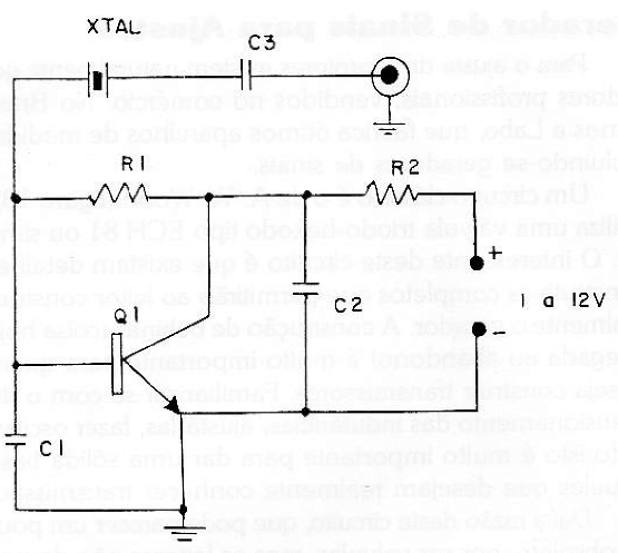 Figura 5 - Circuito Pierce.
