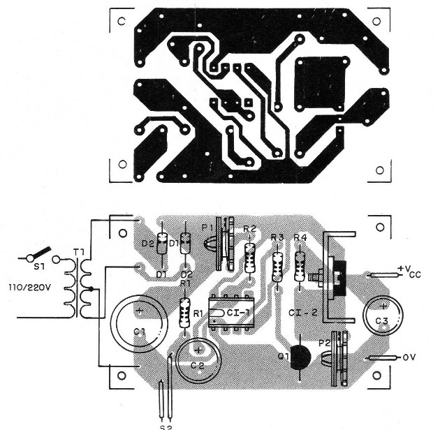 Figura 4 – Placa para a montagem
