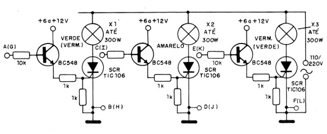 Figura 6 – Circuito para lâmpadas de alta potência
