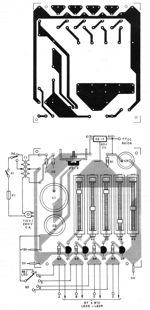  Figura 5 – Placa para a montagem
