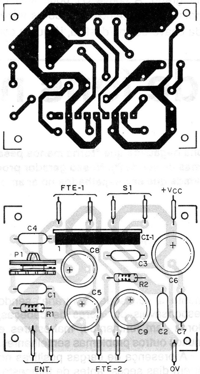    Figura 3 – Placa para a montagem
