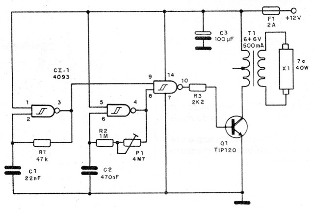    Figura 3 – Diagrama do sinalizador
