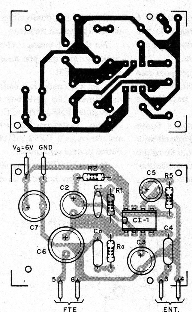    Figura 2 – Placa para a montagem
