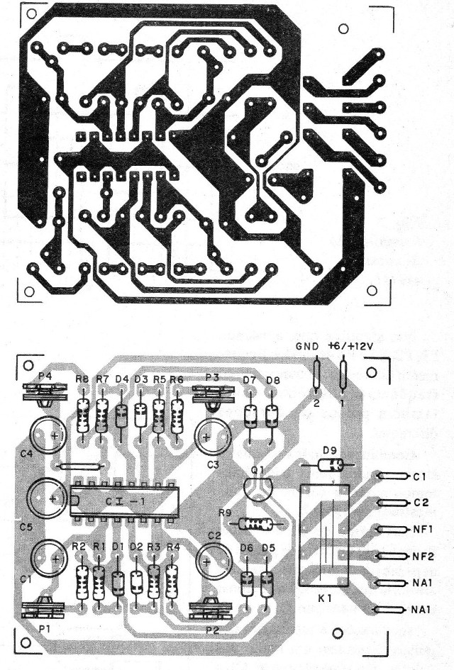    Figura 4 – Placa para a montagem
