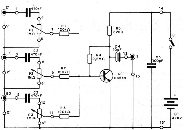 Figura 1 – Diagrama do mixer
