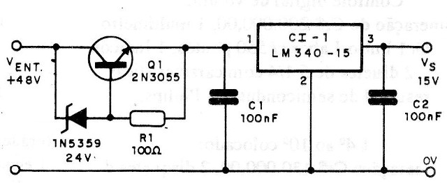 Figura 6 – Fonte de 15 V
