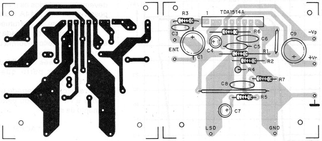 Figura 5 – Placa de circuito impresso para a montagem
