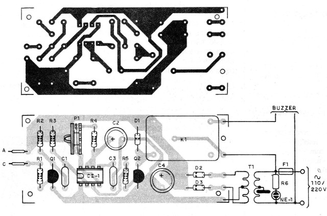 Figura 5 – Placa para a montagem
