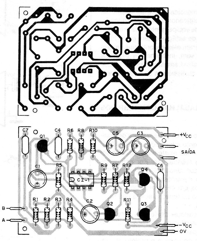 Figura 4 – Placa para a montagem
